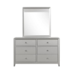 Picture of Champagne Dresser and Mirror