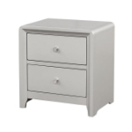 Picture of Champagne Two Drawer Night stand