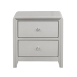 Picture of Champagne Two Drawer Night stand