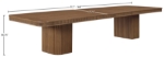 Picture of 112" - 160" Extendable Dining table