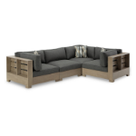 Picture of Outdoor Sectional, Chair and Ottoman