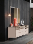 Picture of High Gloss Dresser and Mirror