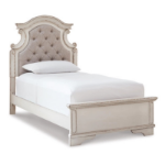 Picture of Wood Twin Panel Bed