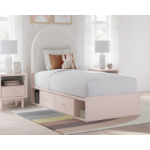 Picture of Twin Panel Bed W/Storage or W/o Storage