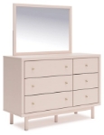 Picture of Wood  Dresser and Mirror