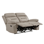Picture of Genuine Leather Reclining Loveseat