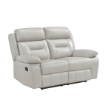Picture of Genuine Leather Reclining Loveseat