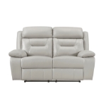 Picture of Genuine Leather Reclining Loveseat