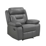 Picture of Genuine Leather Reclining Sofa, Love Seat and Chair