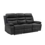 Picture of Genuine Leather Reclining Sofa, Love Seat and Chair