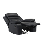 Picture of Genuine Leather Reclining Sofa, Love Seat and Chair
