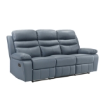 Picture of Genuine Leather Reclining Sofa
