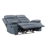 Picture of Genuine Leather Reclining Loveseat