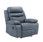 Picture of Genuine Leather Reclining Sofa, Love Seat and Chair