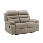 Picture of Genuine Leather Reclining Loveseat