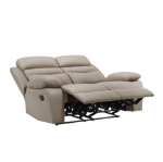 Picture of Genuine Leather Reclining Loveseat