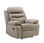 Picture of Genuine Leather Reclining Sofa, Love Seat and Chair