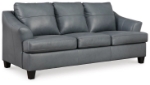 Picture of Genuine Leather Coconut Grey Sofa