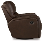 Picture of Genuine Leather Swivel Recliner