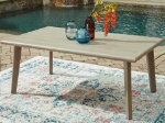 Picture of Outdoor Collection - Dining Table, Chair and Square Fire Pit Table