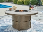 Picture of Outdoor Dining Table, Cocktail Table, End Table, Chairs and Fire Pit Table