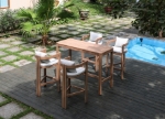 Picture of Outdoor collection : Dining Table, Coffee Table, Bar Table, End Table, Bar Stool and Chair