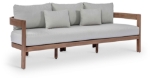Picture of Outdoor Collection : Water Resistant Fabric Upholstered Outdoor Sofa, Loveseat, Chair and Lounge Chair
