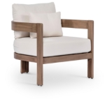 Picture of Outdoor Collection : Water Resistant Fabric Upholstered Outdoor Sofa, Loveseat, Chair and Lounge Chair