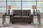 Picture of Genuine Leather Sofa, Loveseat and Chair