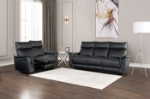 Picture of Genuine Leather Manual Reclining Loveseat