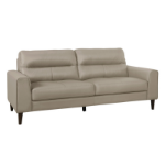 Picture of Genuine Leather Latte Sofa