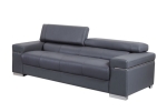 Picture of Genuine Leather Grey Sofa