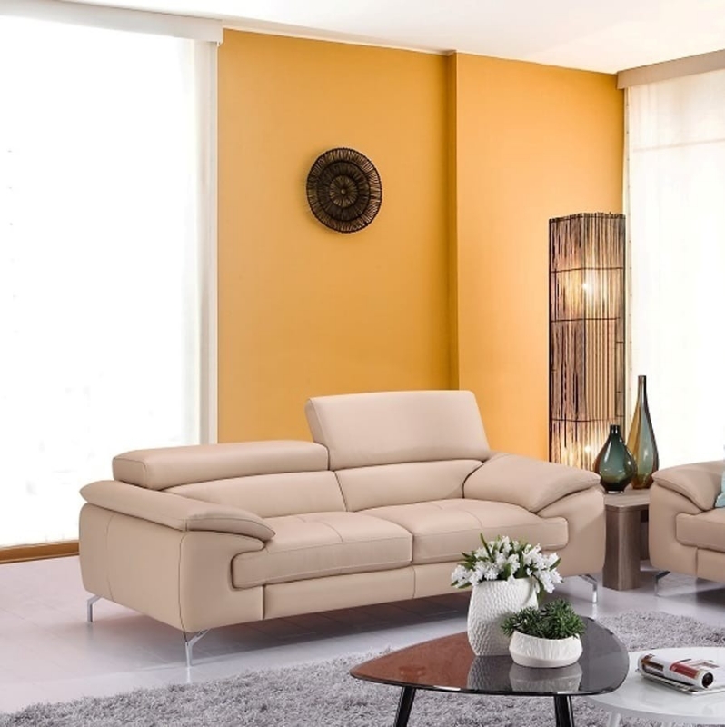 Picture of Genuine Leather Peanut Sofa