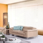Picture of Genuine Leather Peanut Loveseat