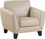 Picture of Genuine leather Beige Chair