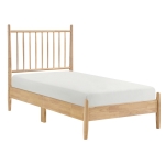 Picture of Natural finish Twin Bed