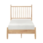 Picture of Natural finish Twin Bed