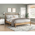Picture of Natural finish Full Platform Bed