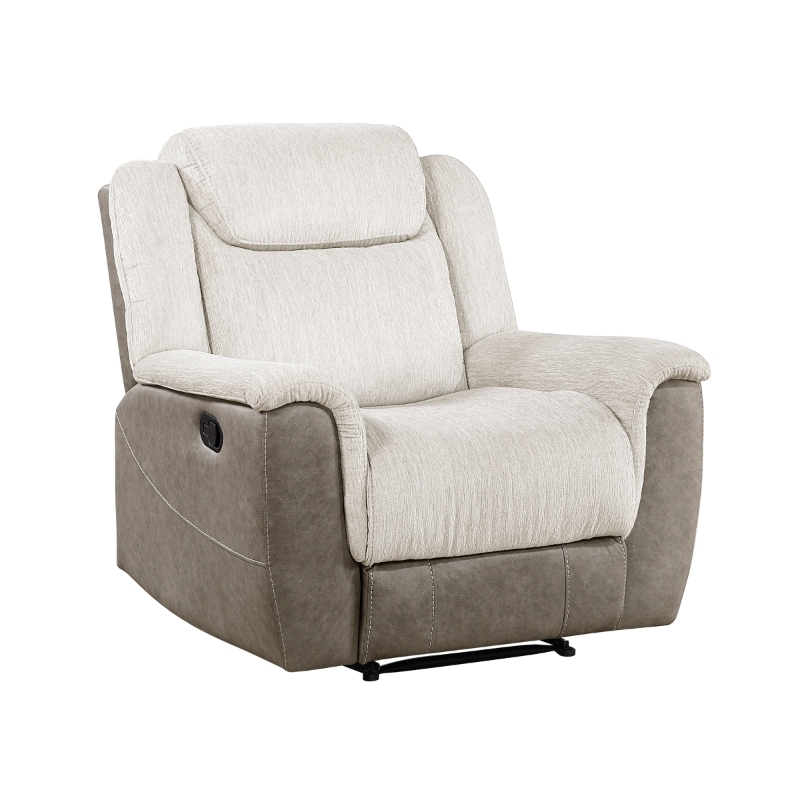 Picture of White Reclining Chair