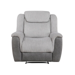 Picture of Grey or White Finish Reclining Chair