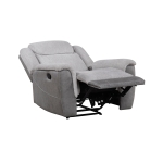 Picture of Grey or White Finish Reclining Chair