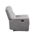 Picture of Grey or White Finish Reclining Chair