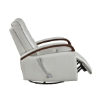 Picture of Faux leather Swivel Glider Reclining Chair