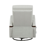 Picture of Faux leather Swivel Glider Reclining Chair