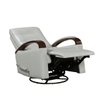 Picture of Faux leather Swivel Glider Reclining Chair