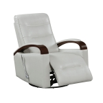 Picture of Faux leather Swivel Glider Reclining Chair