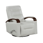 Picture of Faux leather Swivel Glider Reclining Chair