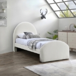 Picture of Fabric Upholstered Twin Bed