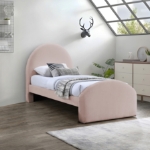 Picture of Fabric Upholstered Twin Bed