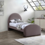 Picture of Fabric Upholstered Twin Bed